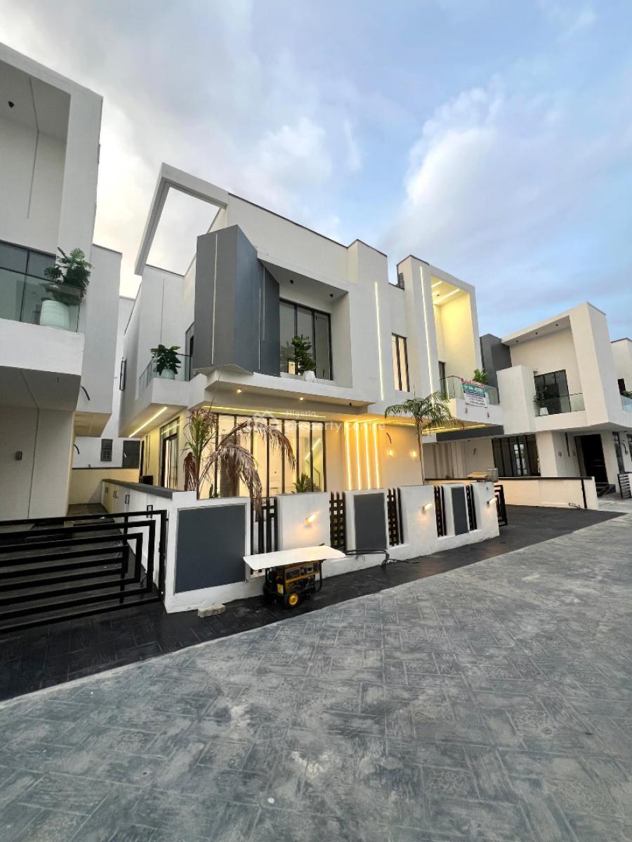 Luxury 5 Bedroom Fully Detached Duplex, Chevron, Lekki Phase 2, Lekki, Lagos, Detached Duplex for Sale