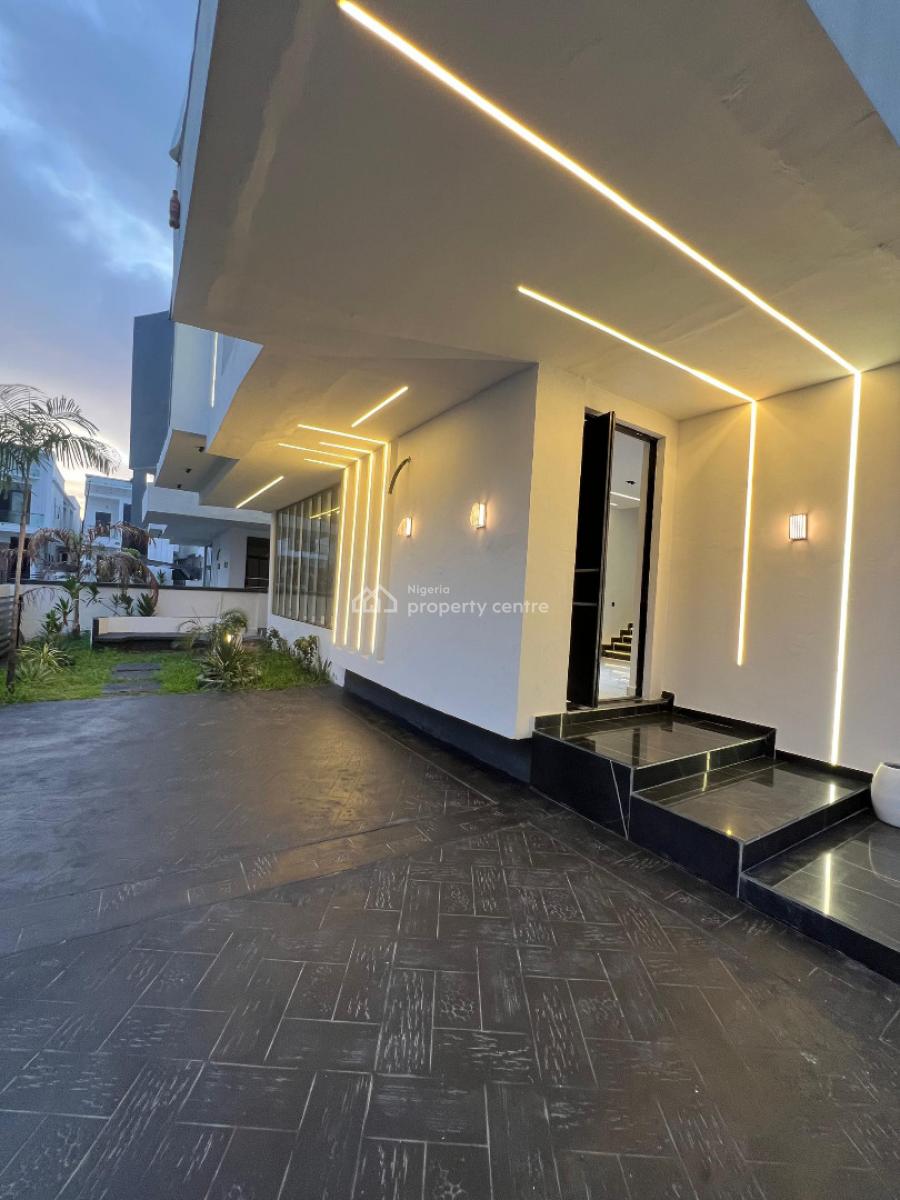 Luxury 5 Bedroom Fully Detached Duplex, Chevron, Lekki Phase 2, Lekki, Lagos, Detached Duplex for Sale