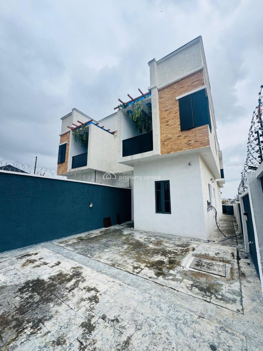Newly Built 4 Bedroom Semi Detached Duplex with Bq, Ogba, Ikeja, Lagos, Semi-detached Duplex for Sale