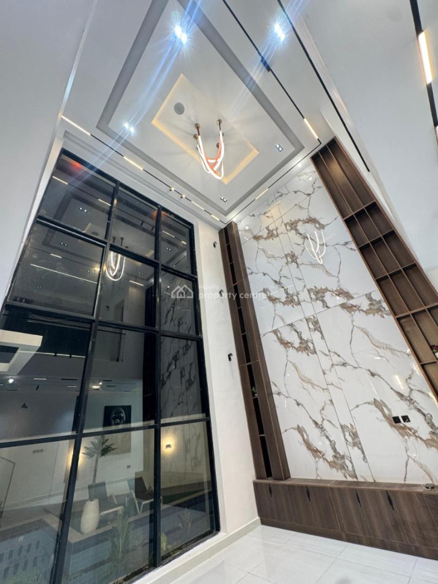 Aesthetically Pleasing 5 Bedroom Duplex with a Pool,bq,cinema,gym, Chevron, Lekki, Lagos, Detached Duplex for Sale