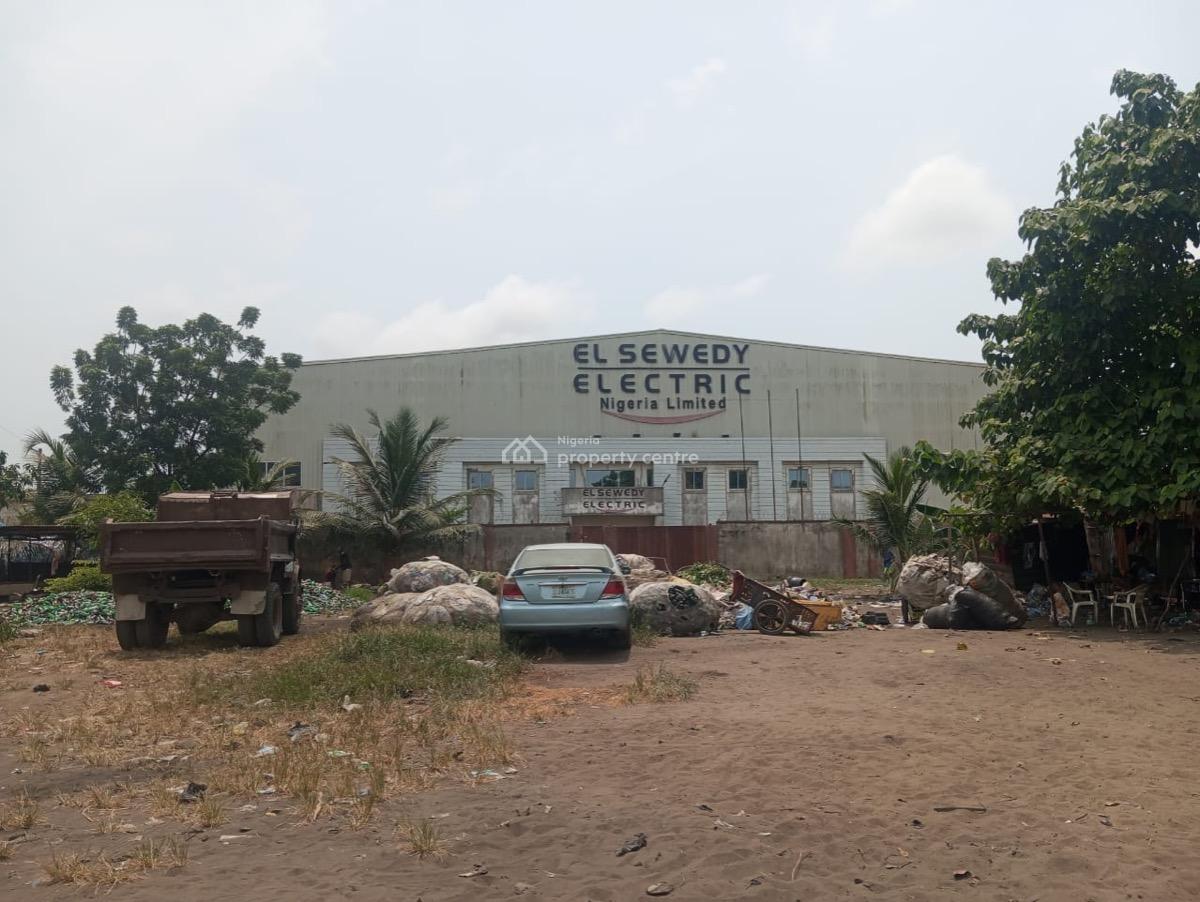 Large Scale Industrial Factory Sitting on an Expansive Parcel of Land, Limca Bus Stop, Badagry, Lagos, Factory for Sale