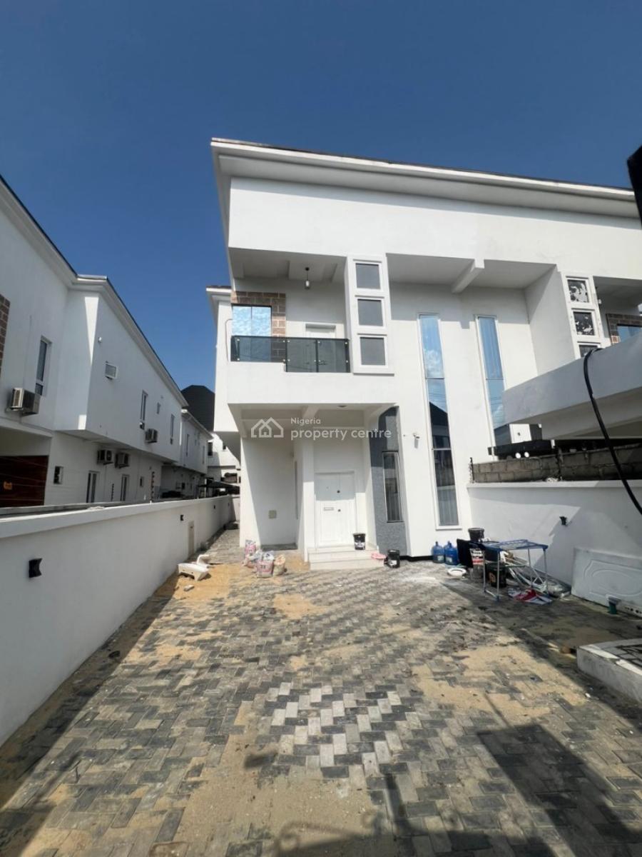 4-bedroom Semi-detached Duplex +bq, Osapa, Lekki, Lagos, Semi-detached Duplex for Rent