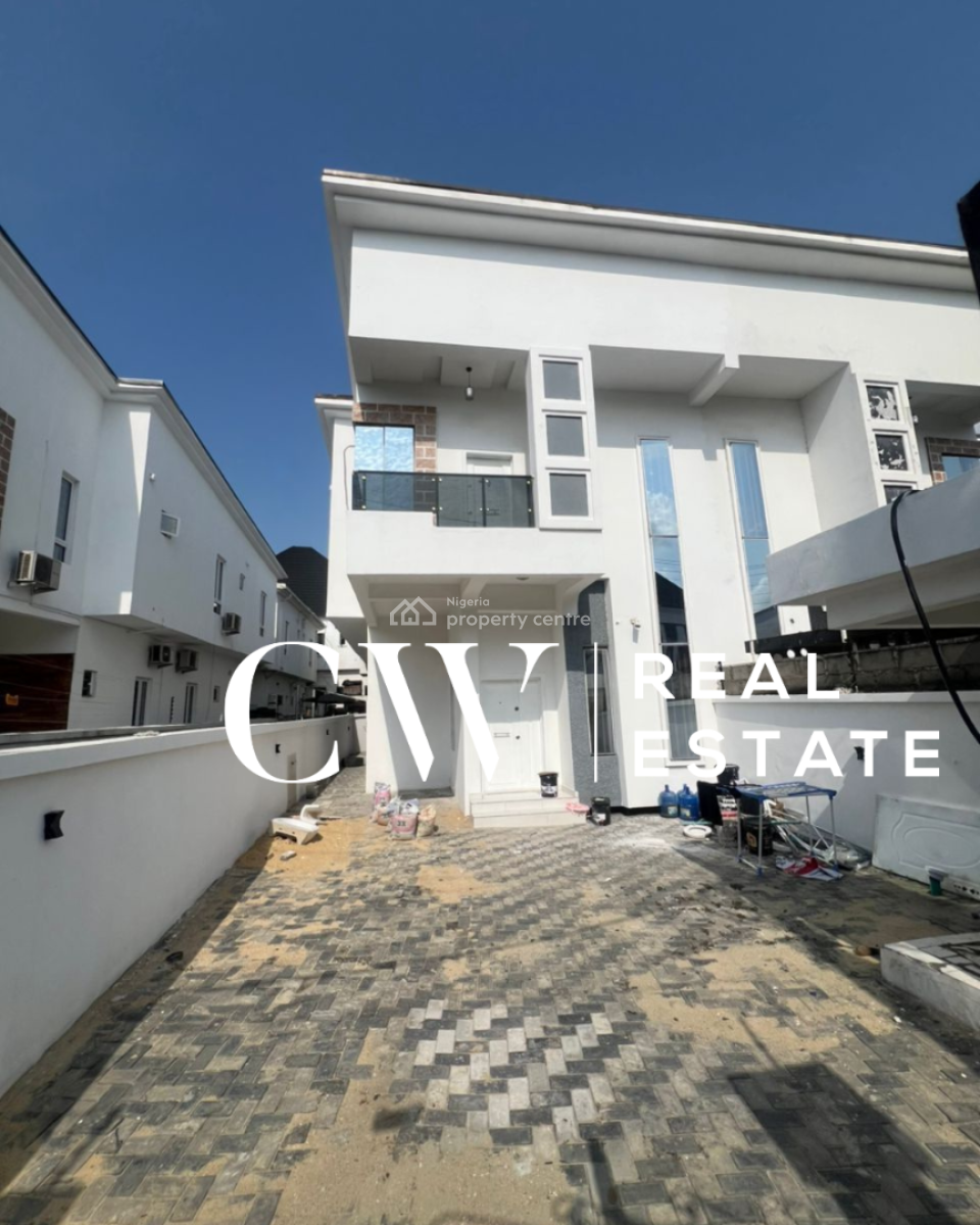4-bedroom Semi-detached Duplex +bq, Osapa, Lekki, Lagos, Semi-detached Duplex for Rent