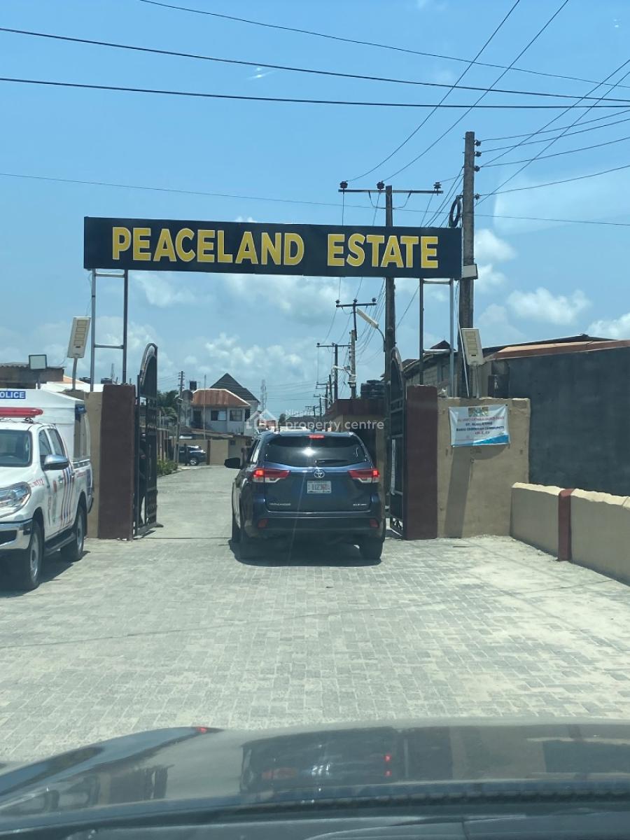 Half Plot of Land Measuring 330sqm in a Fully Developed Estate, Peaceland Estate Majek, Sangotedo, Ajah, Lagos, Residential Land for Sale