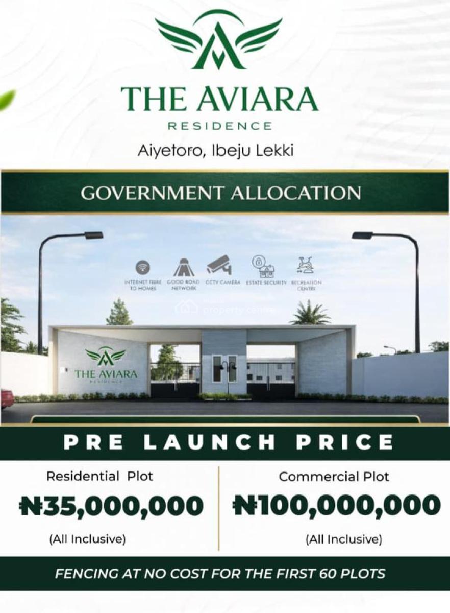 Own a Buy and Build Premium Land with Good Title with Ease, Lekki International Airport, Ibeju Lekki, Lagos, Mixed-use Land for Sale