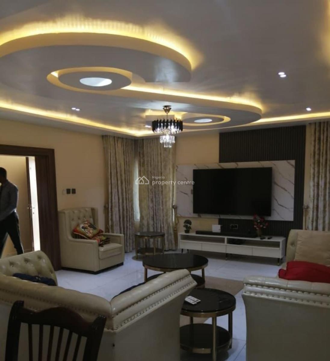 Luxury 4 Bedroom Terraced Duplex with Bq in an Estate, Apo District, Apo, Abuja, Terraced Duplex for Rent