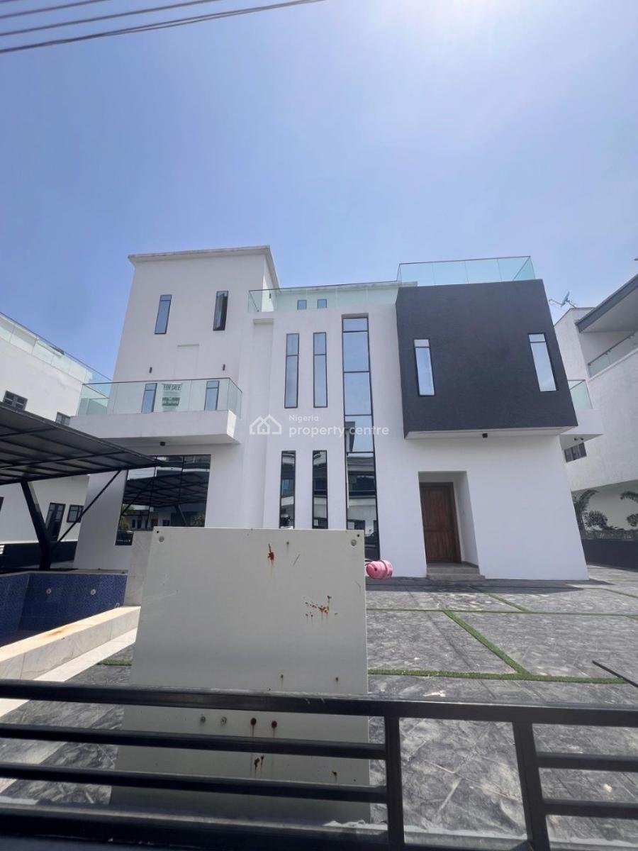 Luxury 5 Bedroom Fully Detached Duplex + Bq, Cinema, Pool, Osapa, Lekki, Lagos, Detached Duplex for Sale