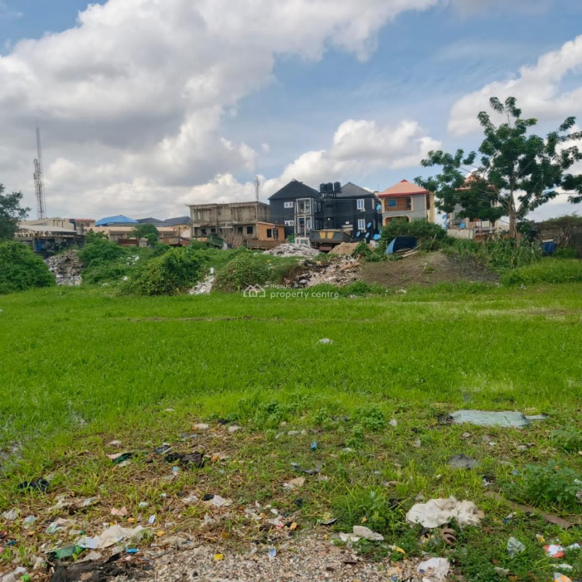 4 Plots of Land in a Good Location, Osolo Off Mm Airport Road, Ikeja, Lagos, Mixed-use Land for Sale