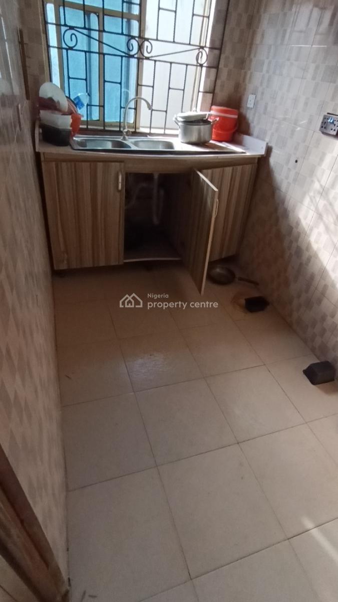 Alone in Compound 2 Bedroom Flat Pop Ceiling Prepaid Meter Nice Kitchen, Itele Ogun State Close to Ayobo, Ado-odo/ota, Ogun, Flat / Apartment for Rent