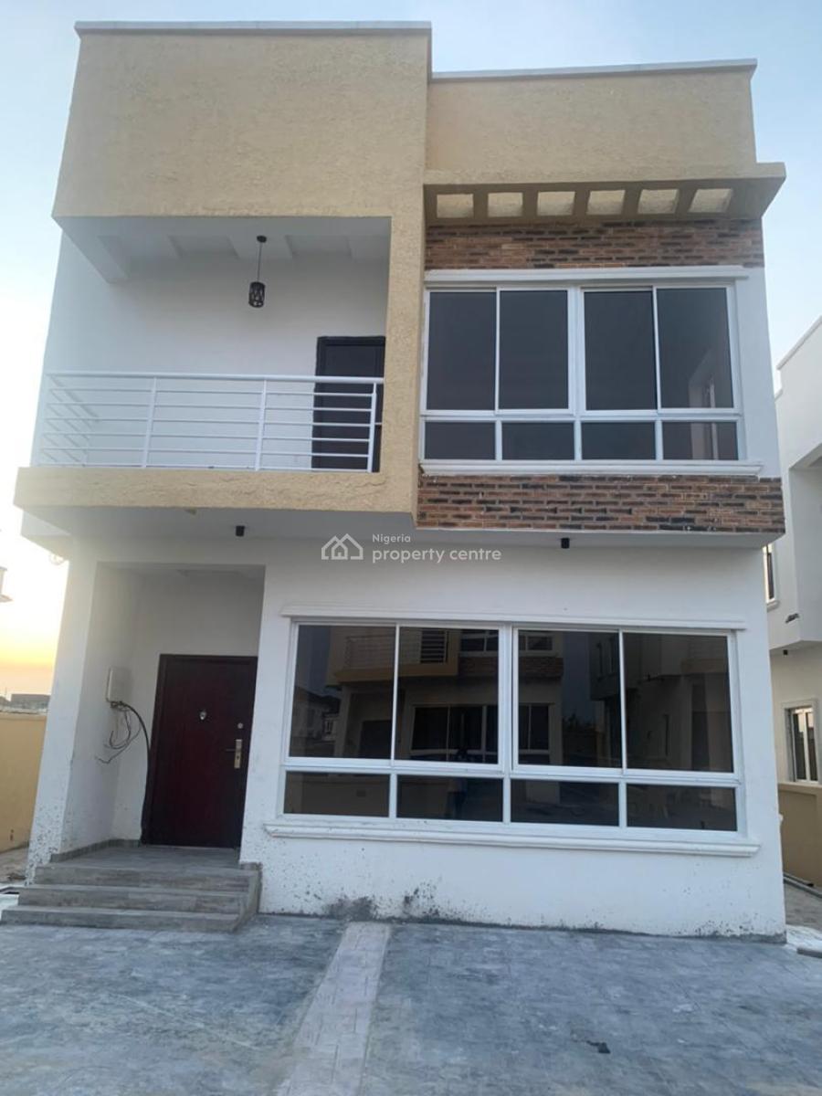 Nicely Finished 4 Bedrooms Detached Duplex with Boyz Quarter, Western Foreshore, Osapa, Lekki, Lagos, Detached Duplex for Sale