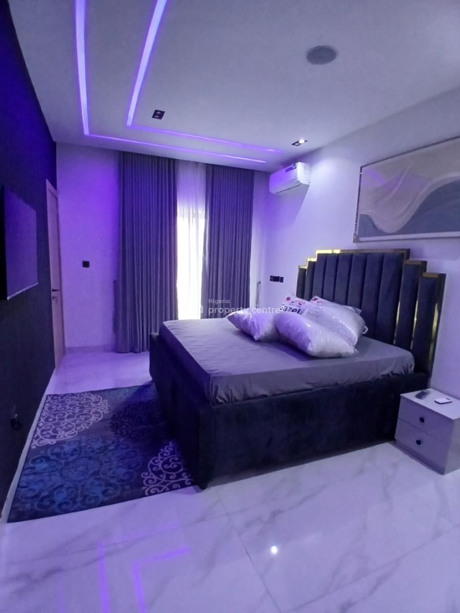 Furnished and Serviced with 24 Hours Power Supply 2 Bedroom Ensuite Flat, Lekki Phase 1, Lekki, Lagos, Flat / Apartment for Rent