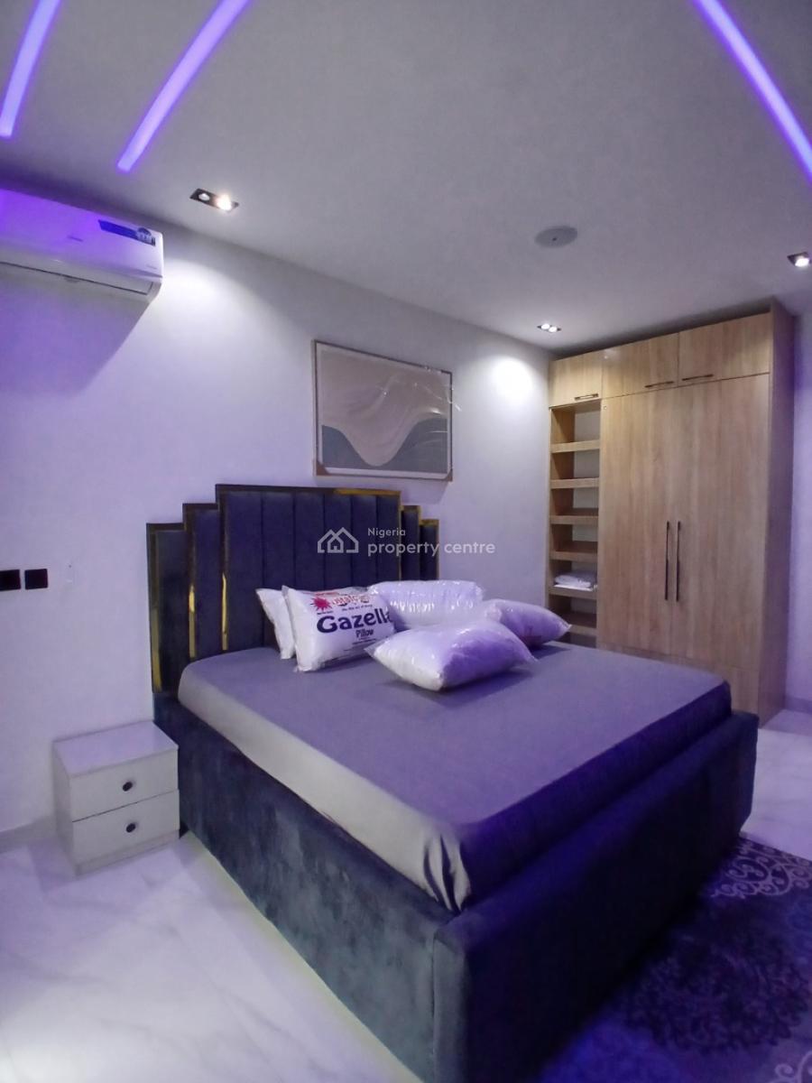 Furnished and Serviced with 24 Hours Power Supply 2 Bedroom Ensuite Flat, Lekki Phase 1, Lekki, Lagos, Flat / Apartment for Rent