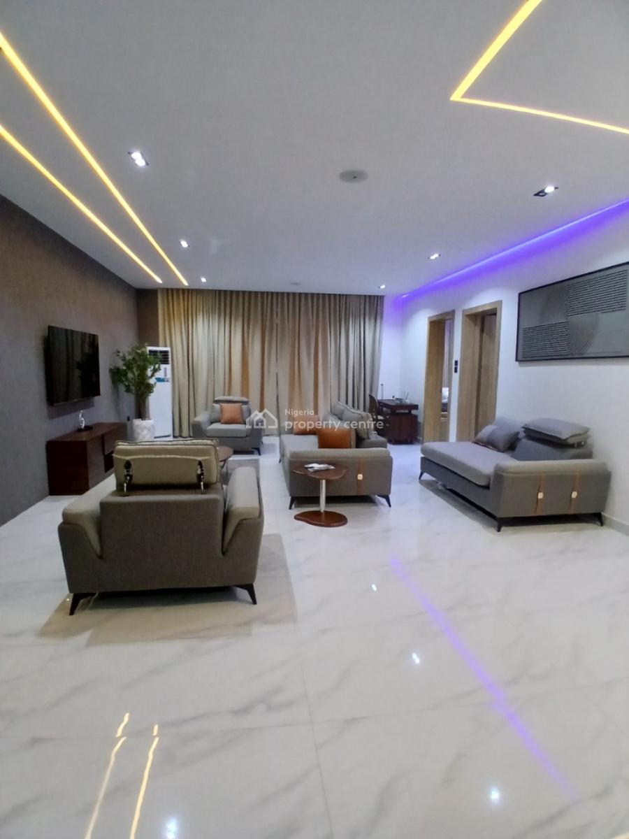 Furnished and Serviced with 24 Hours Power Supply 2 Bedroom Ensuite Flat, Lekki Phase 1, Lekki, Lagos, Flat / Apartment for Rent