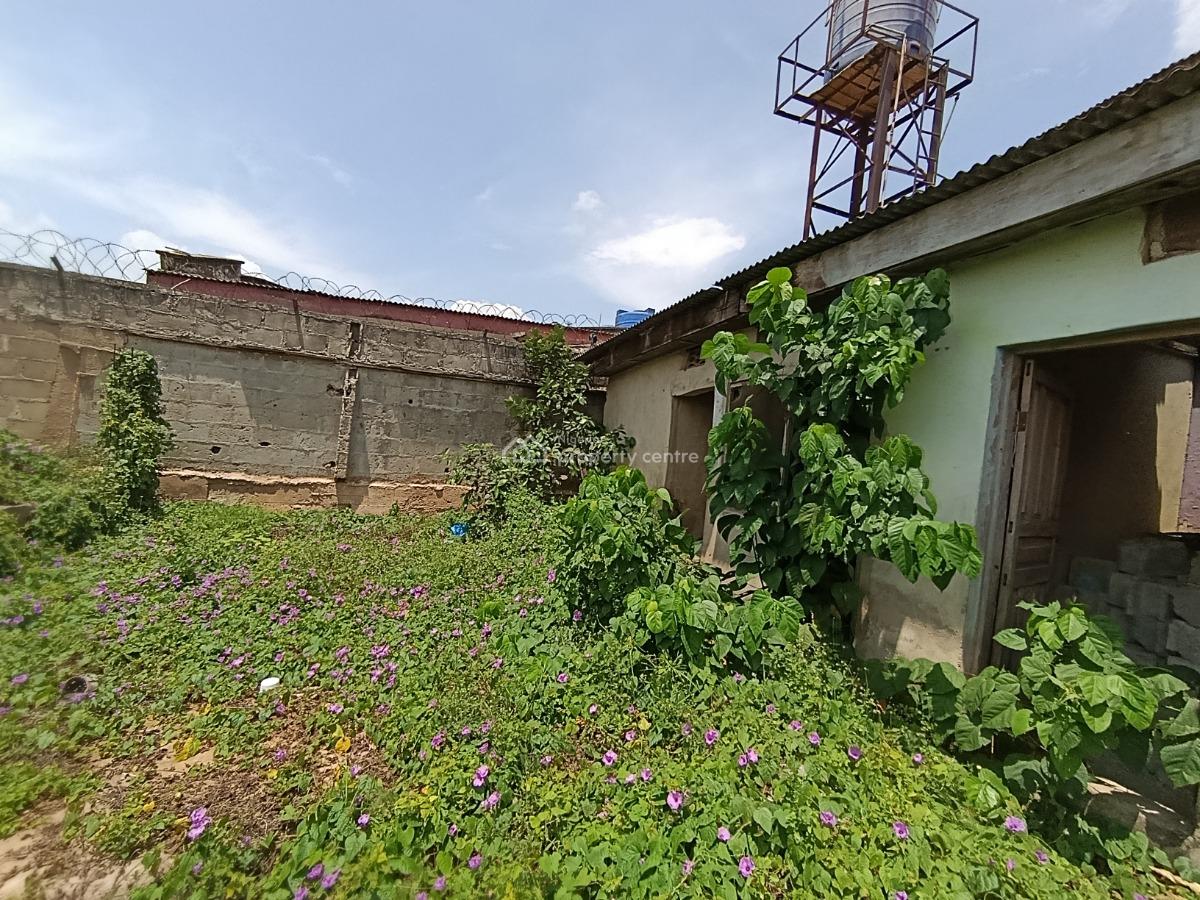 Half Plot of Land with Foundation of a Duplex with 2 Nos of Room and, Igando, Ikotun, Lagos, Mixed-use Land for Sale