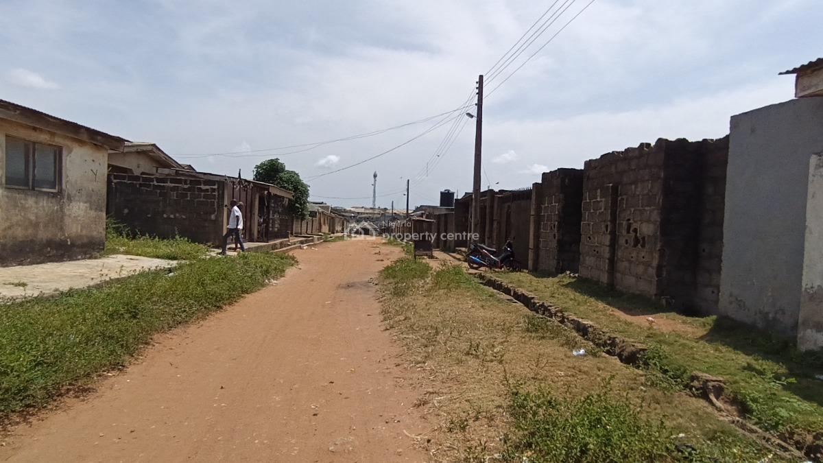 Half Plot of Land with Foundation of a Duplex with 2 Nos of Room and, Igando, Ikotun, Lagos, Mixed-use Land for Sale