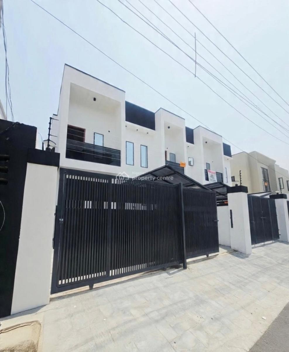 Lovely 4 Bedroom Semi Detached Duplex with Bq, Sangotedo, Ajah, Lagos, Semi-detached Duplex for Sale