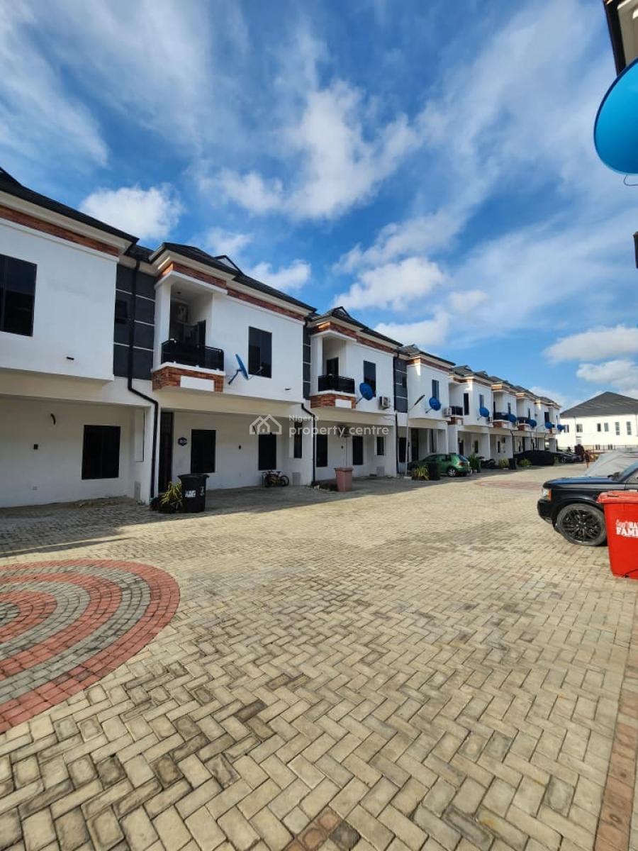 3 Bedroom Terrace Duplex + Gym + Swimming Pool, Harris Drive, Lekki, Lagos, Flat / Apartment for Rent
