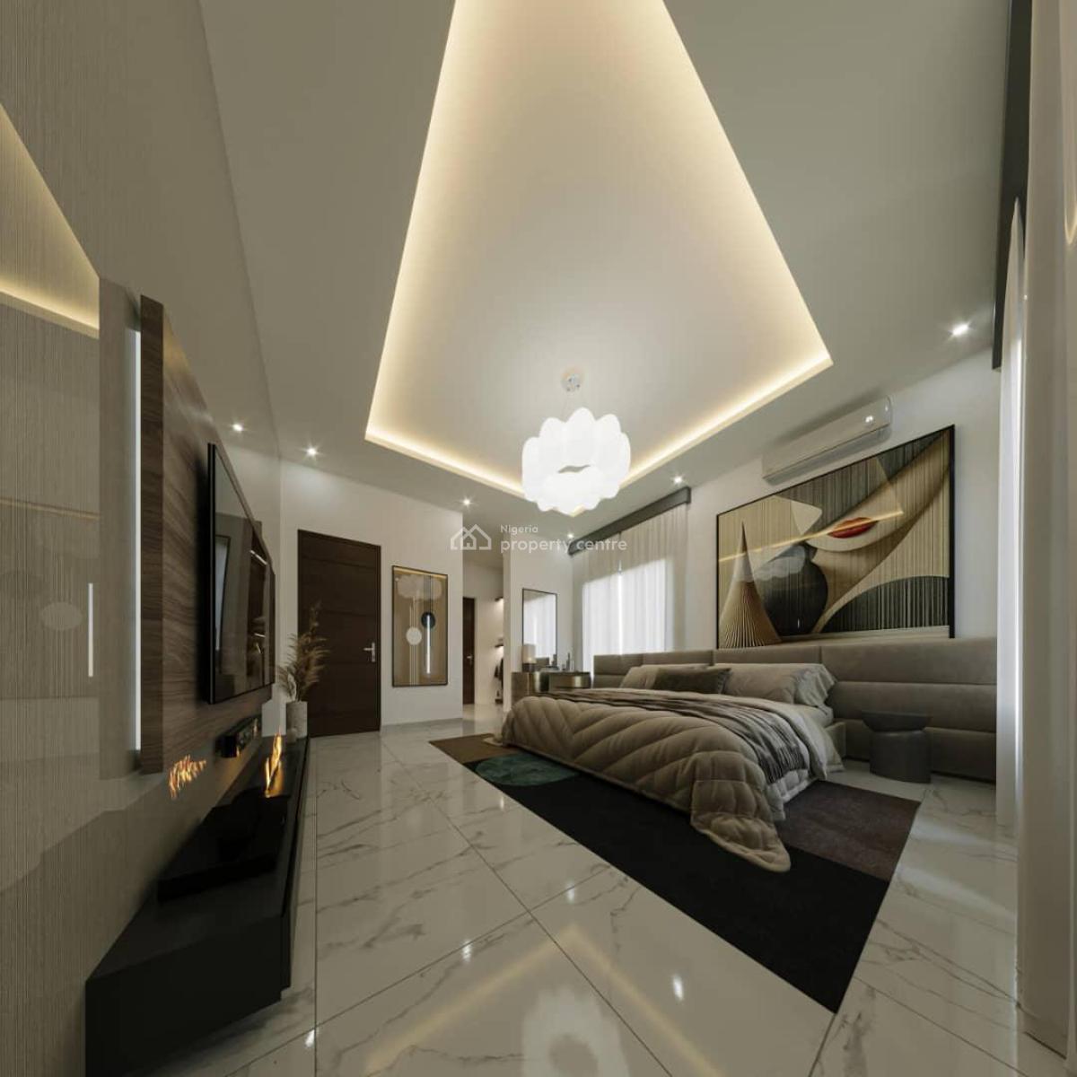 Luxury Finished 3 Bedroom Fully Detached Bungalow + Bq, Idera Scheme, Eleko, Ibeju Lekki, Lagos, Detached Bungalow for Sale