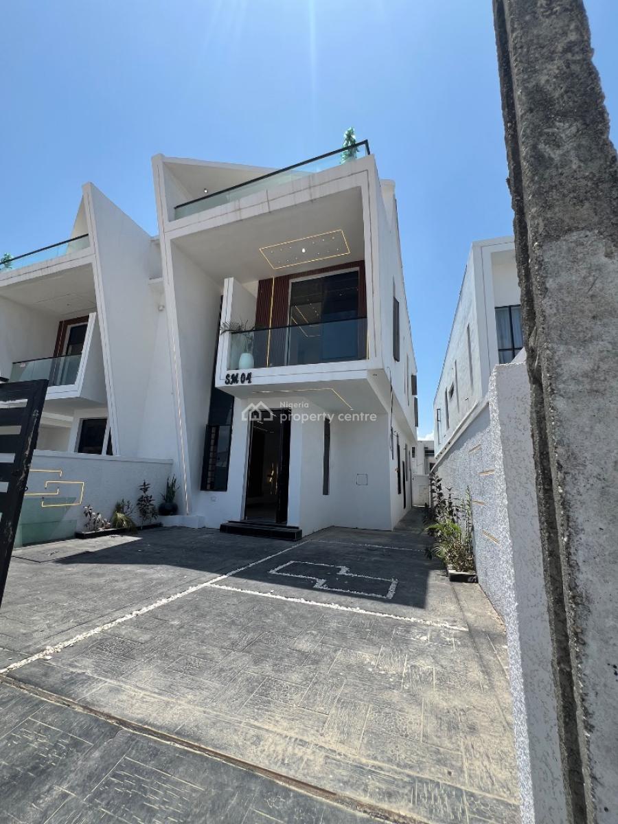 4 Bedroom Semi Detached Duplex & Bq, Ikota, Lekki, Lagos, Semi-detached Duplex for Sale