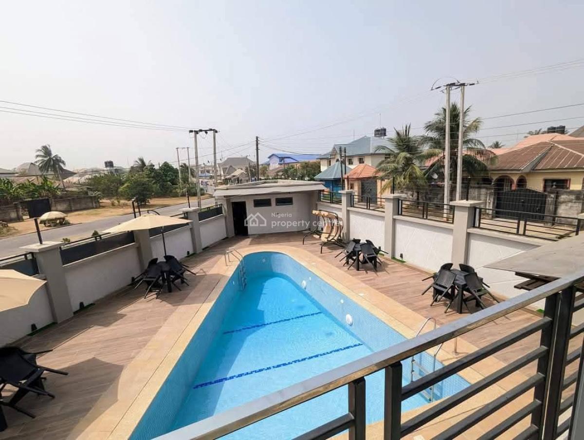 1 Bedroom Serviced Apartment, Ewet Housing Estate, Uyo, Akwa Ibom, Flat / Apartment Short Let