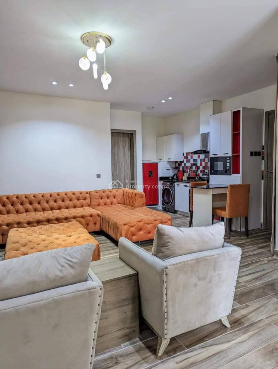 1 Bedroom Serviced Apartment, Ewet Housing Estate, Uyo, Akwa Ibom, Flat / Apartment Short Let