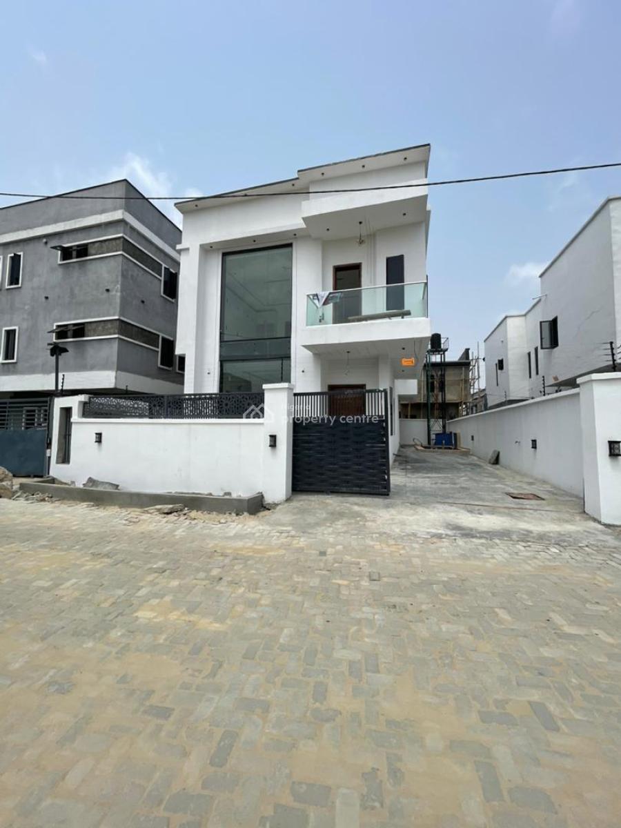 Brand New 4 Bedroom Detached Duplex with Bq & Pool, Canaanland Estate, Sangotedo, Ajah, Lagos, Detached Duplex for Sale