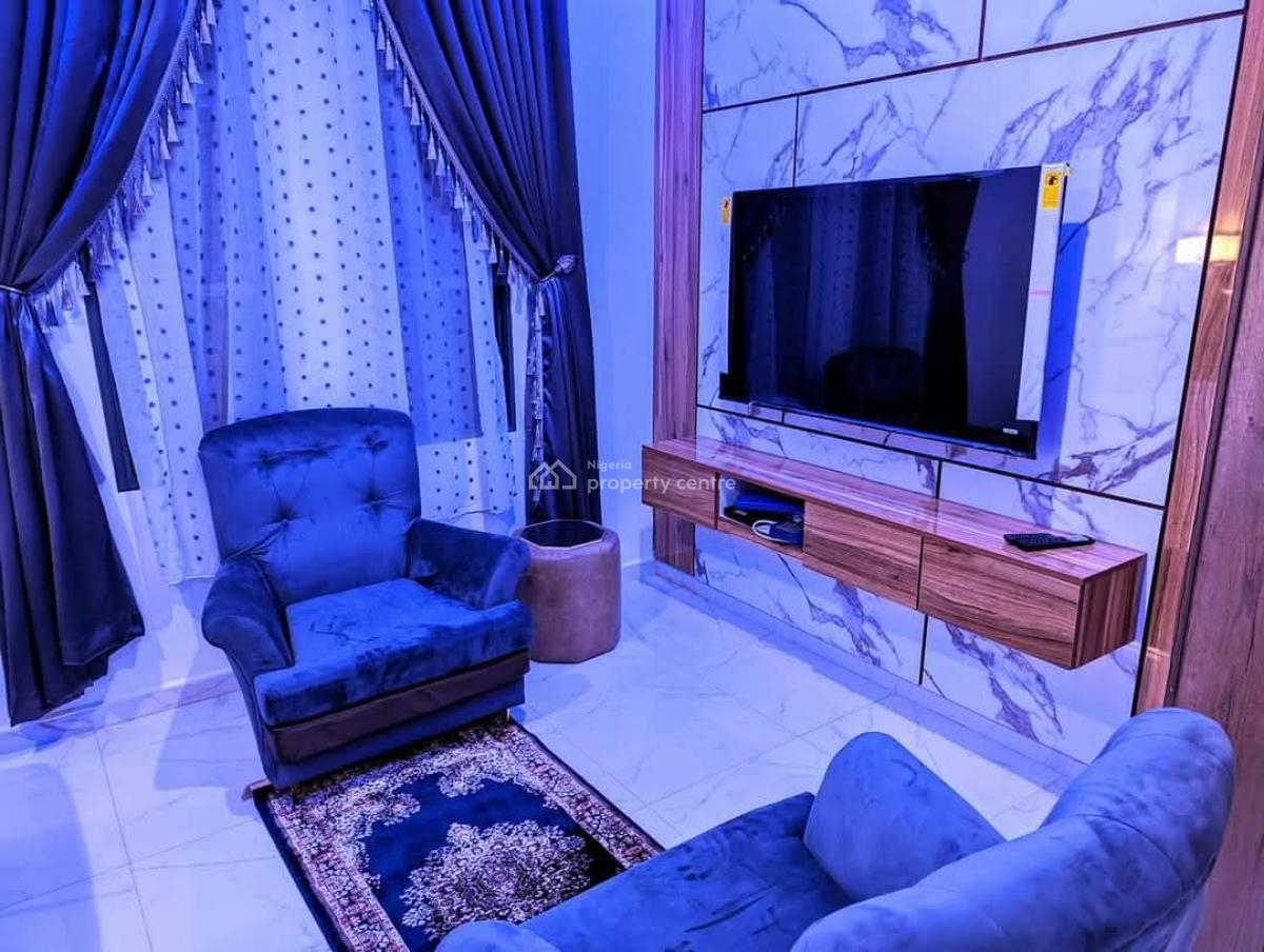 Standard 2 Bedroom Furnished Serviced Apartment, Ewet Housing Extension, Uyo, Akwa Ibom, Flat / Apartment Short Let