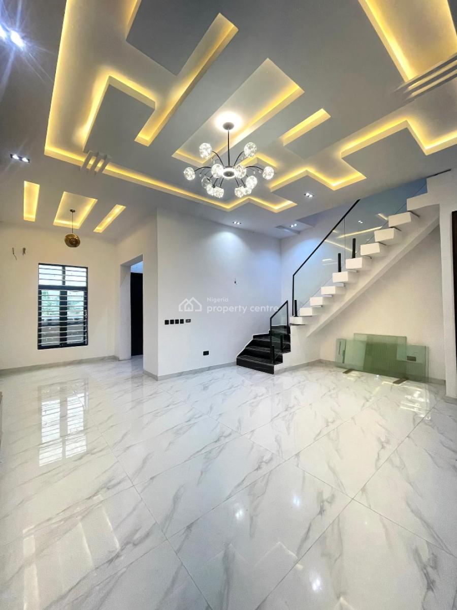 Elegant 3 Bedroom Self-serviced Terrace Duplex, Ikota, Lekki, Lagos, Terraced Duplex for Sale