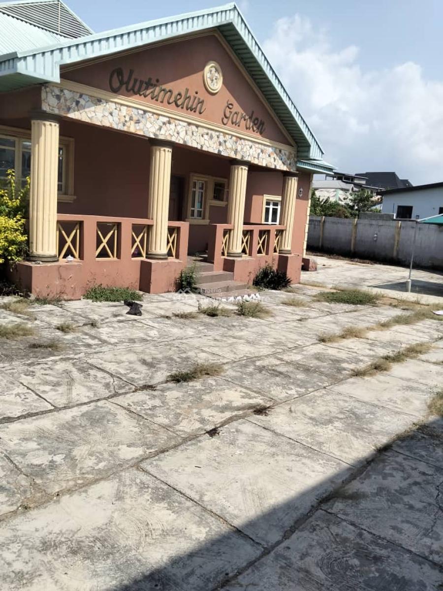 a 6 Bedroom Bungalow Apartment Sitting on Two Plots of Land, Obalaides Estate Ibeshe, Ikorodu, Lagos, Detached Bungalow for Sale