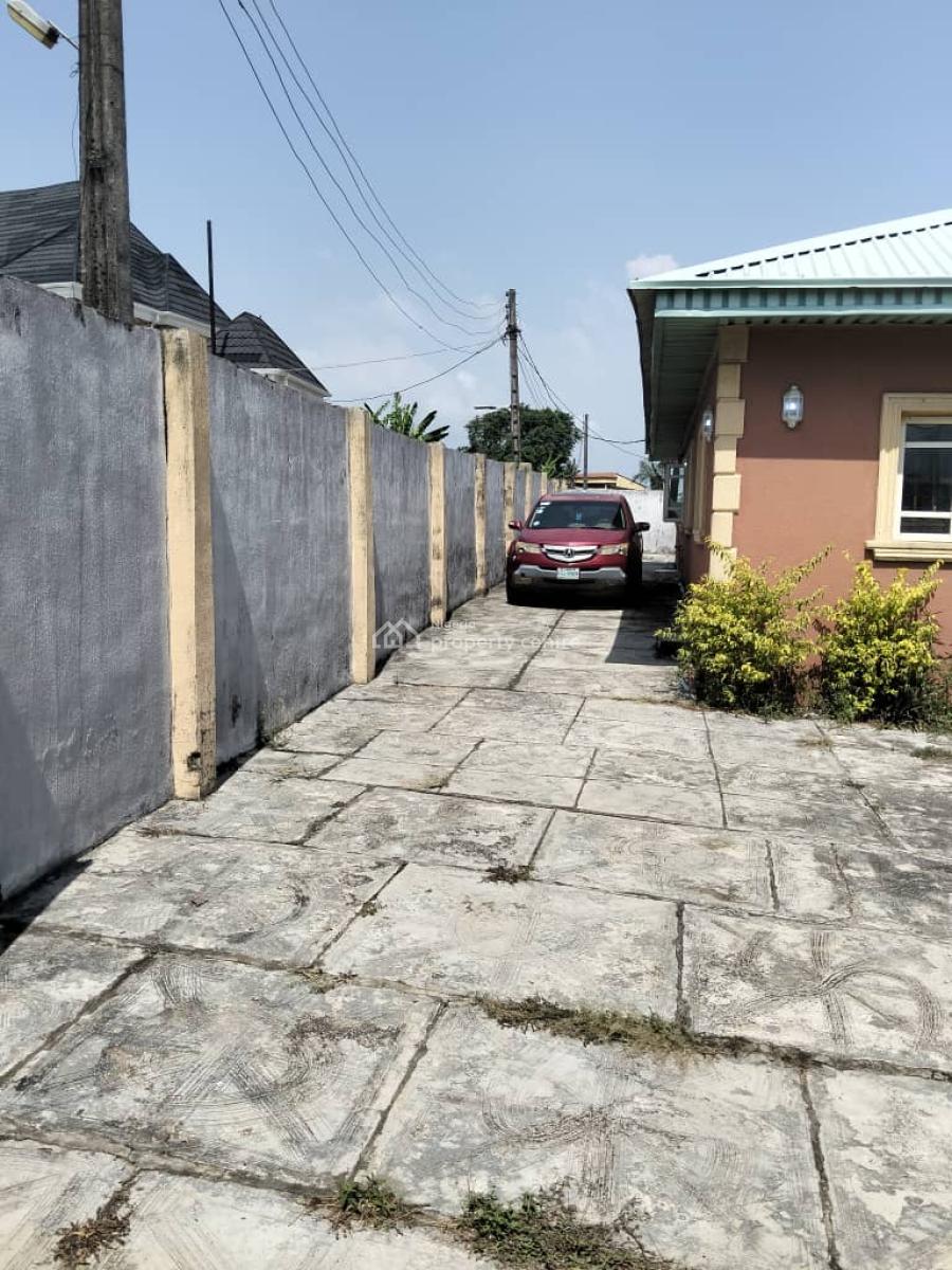 a 6 Bedroom Bungalow Apartment Sitting on Two Plots of Land, Obalaides Estate Ibeshe, Ikorodu, Lagos, Detached Bungalow for Sale