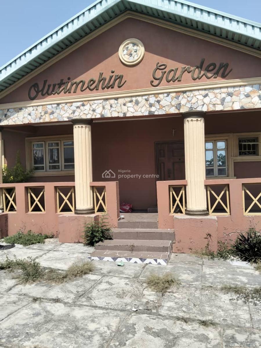 a 6 Bedroom Bungalow Apartment Sitting on Two Plots of Land, Obalaides Estate Ibeshe, Ikorodu, Lagos, Detached Bungalow for Sale
