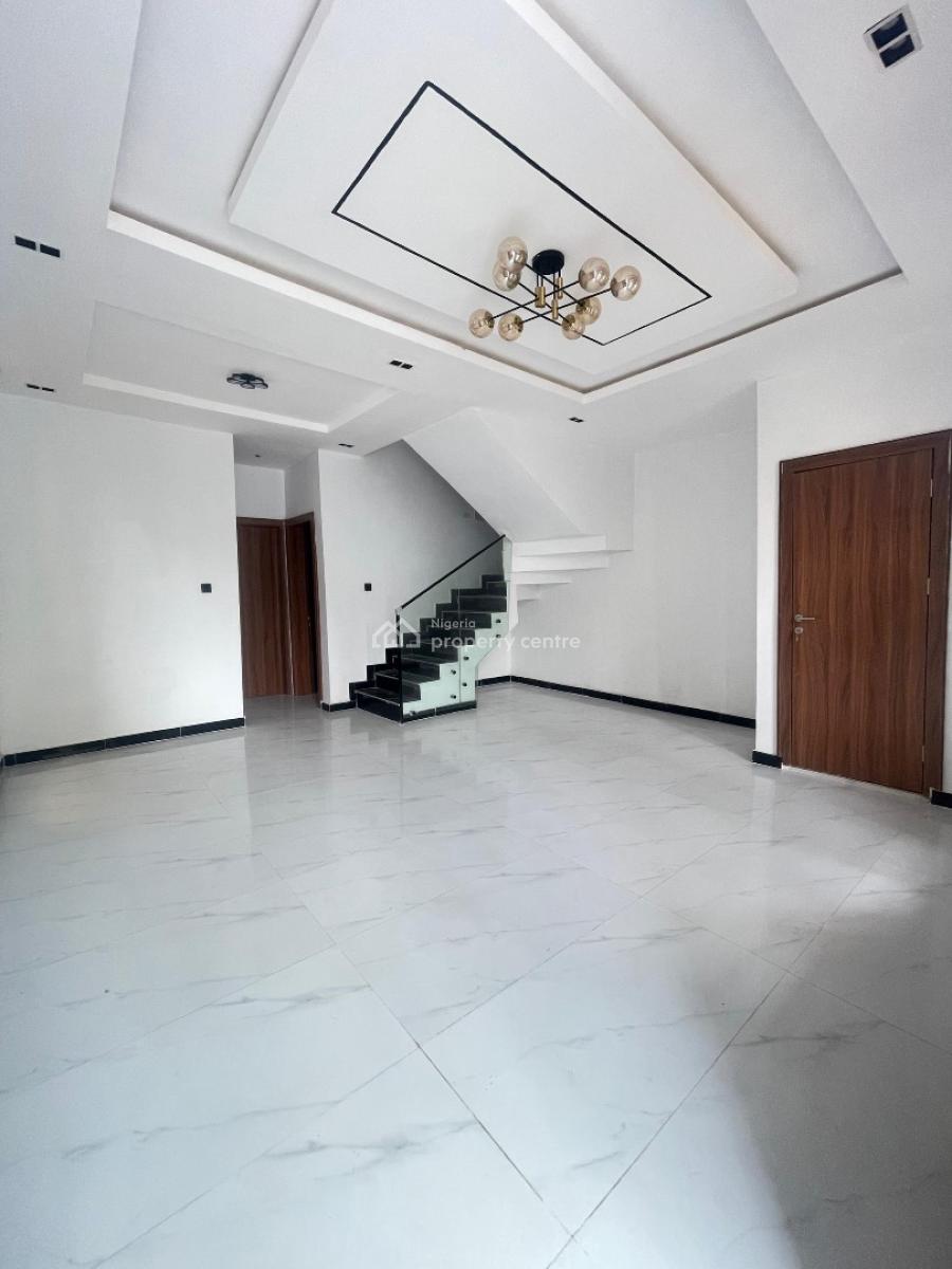 Magnificent 4 Bedroom Terrace Duplex with Private Compound & Car Port, Ajah, Lagos, Terraced Duplex for Sale