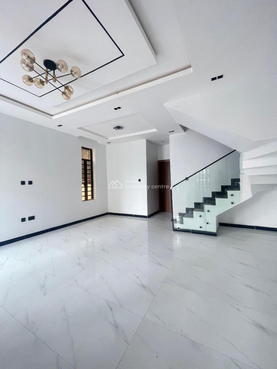 Magnificent 4 Bedroom Terrace Duplex with Private Compound & Car Port, Ajah, Lagos, Terraced Duplex for Sale