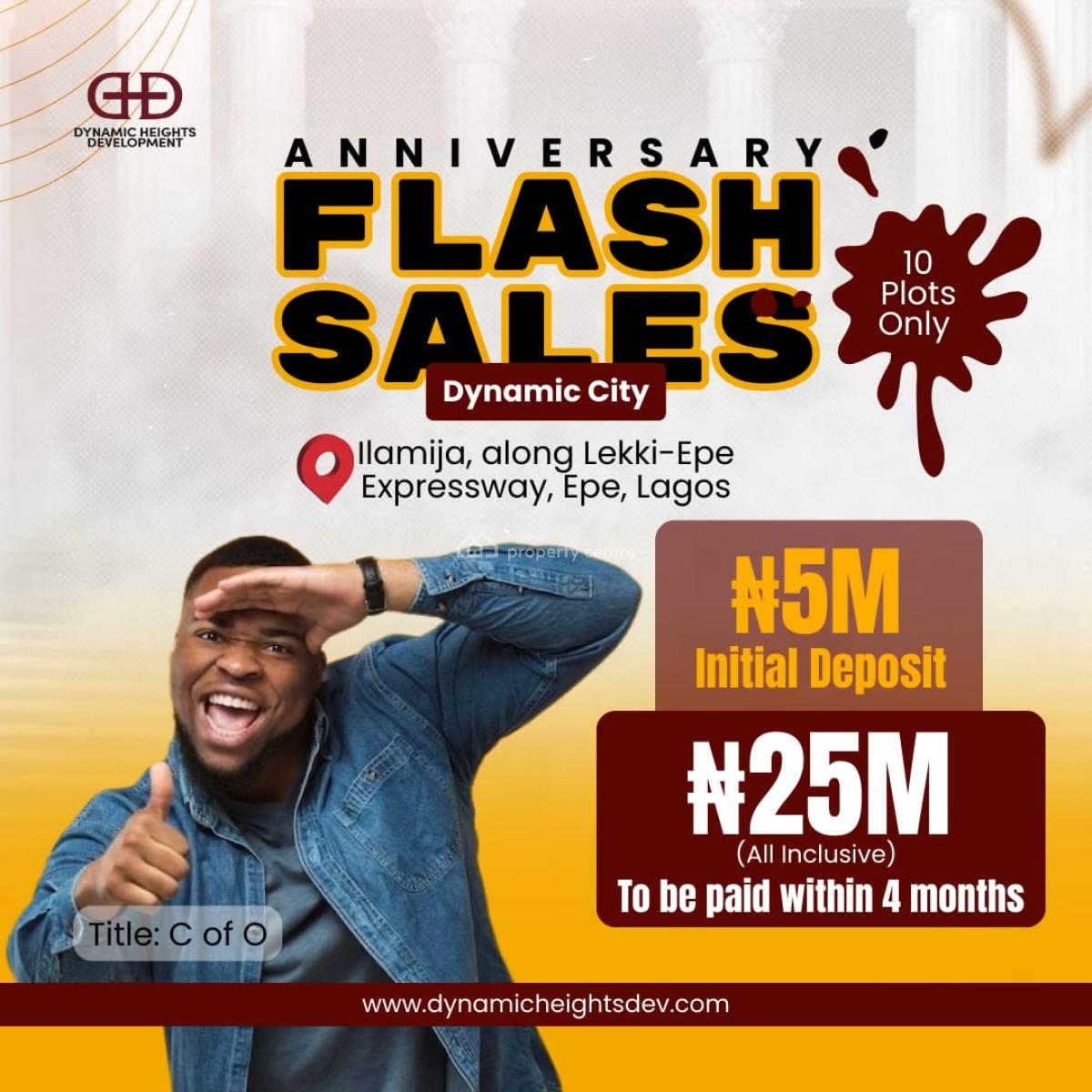 Residential Land, Dynamic City, Ilamija, Ibeju, Lagos, Residential Land for Sale