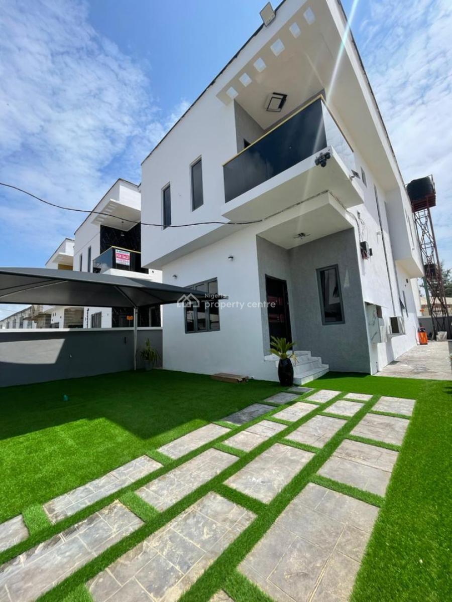 Super Distress Newly Built 4 Bedroom Fully Detached Duplex with Bq, Ikota, Lekki, Lagos, Detached Duplex for Sale