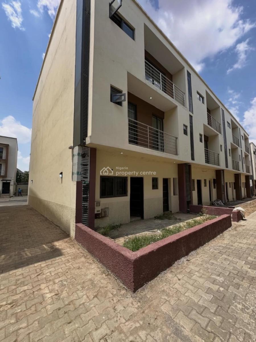 New 4 Bedroom Terrace Duplex with Boys Quarters All Rooms Are En-suite, Gude, Apo, Abuja, Terraced Duplex for Sale