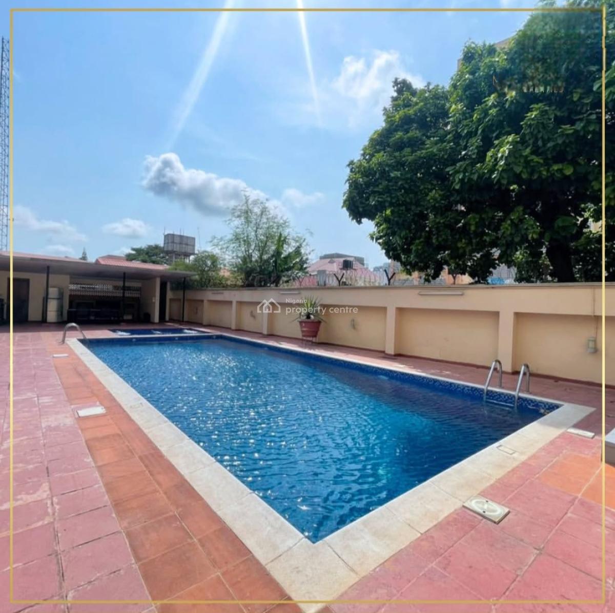 Spacious 4 Bedroom Flat with Bq, Bourdillon Road, Old Ikoyi, Ikoyi, Lagos, Flat / Apartment for Rent