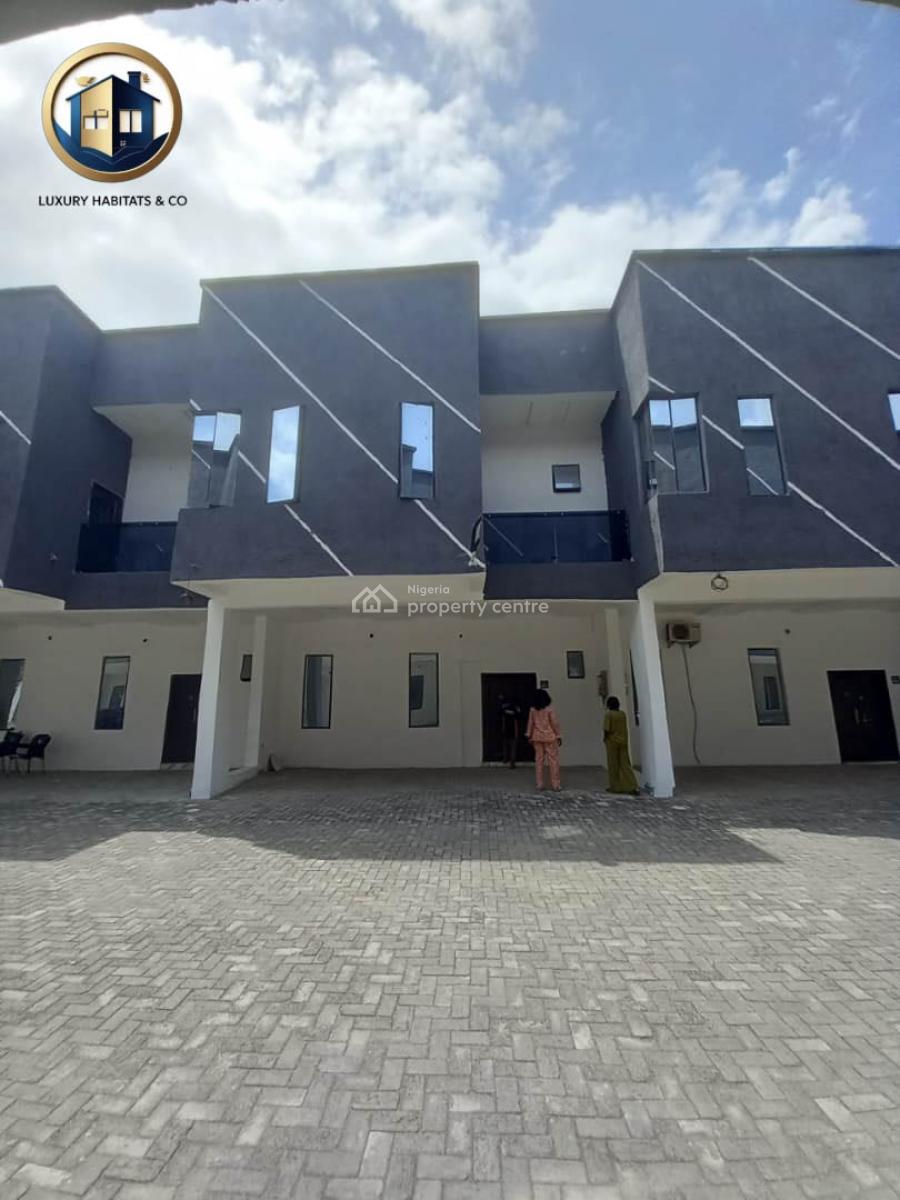 Newly Built 4 Bedroom Terrace Duplex in an Estate, Before Lbs, Ajah, Lagos, Terraced Duplex for Sale
