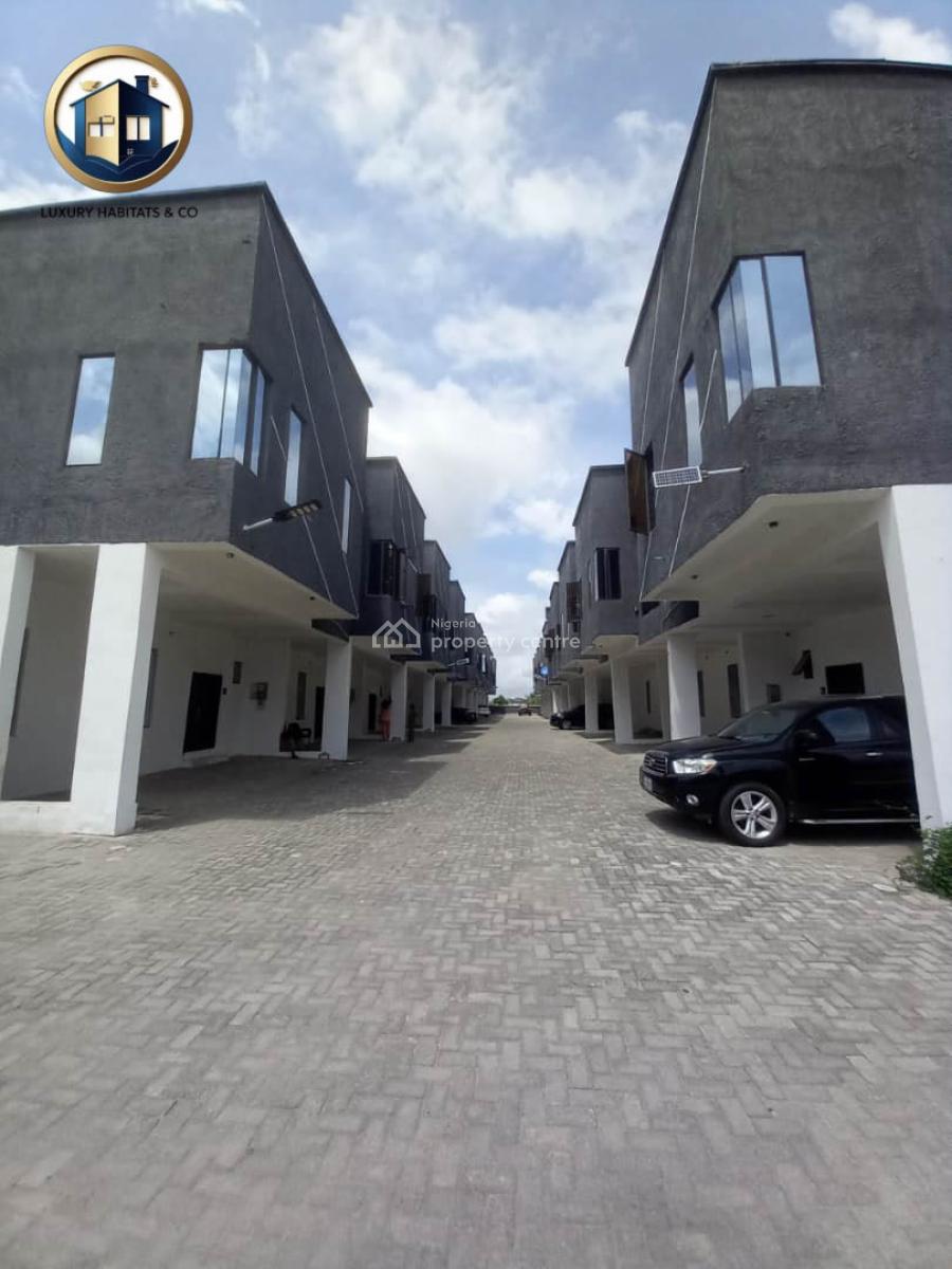 Newly Built 4 Bedroom Terrace Duplex in an Estate, Before Lbs, Ajah, Lagos, Terraced Duplex for Sale