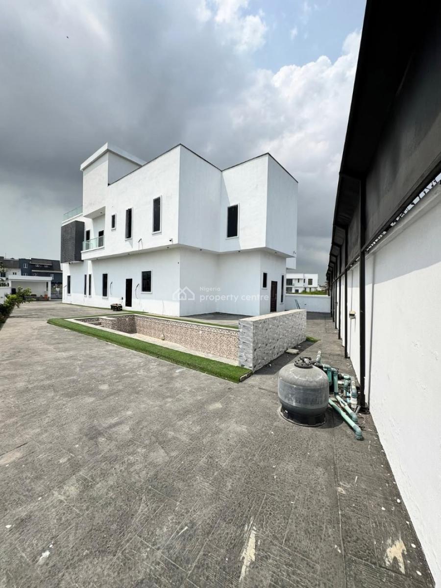 Five Bedroom Fully Detached Duplex with Swimming Pool, Royal Garden Estate, Ajah, Lagos, Detached Duplex for Sale