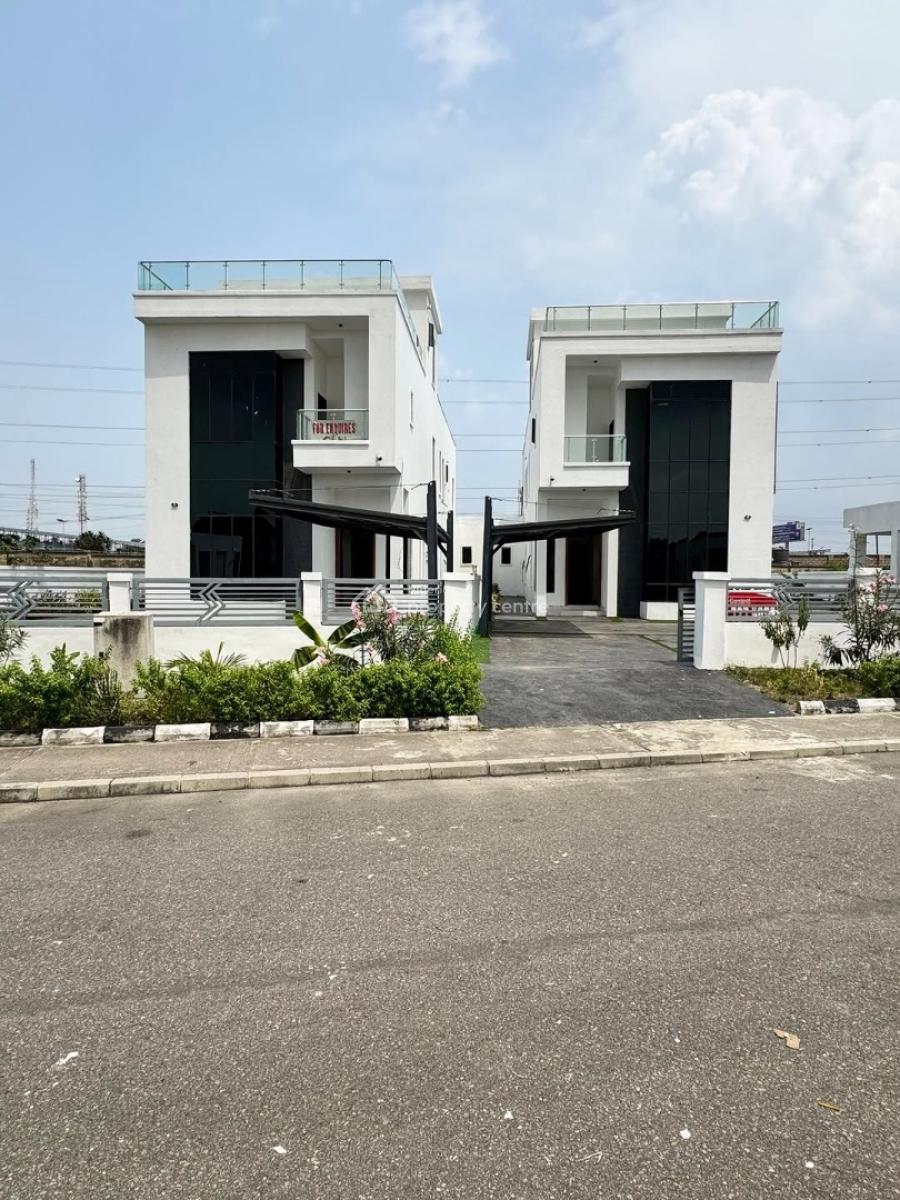 Five Bedroom Fully Detached Duplex with Swimming Pool, Royal Garden Estate, Ajah, Lagos, Detached Duplex for Sale