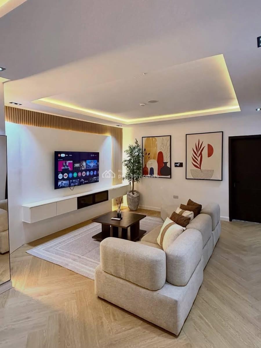 Luxurious 2 Bedroom Serviced & Furnished Apartment,pool,24/7 Services, Serene and Well Secured Neighborhood, Wuse 2, Abuja, Flat / Apartment for Rent