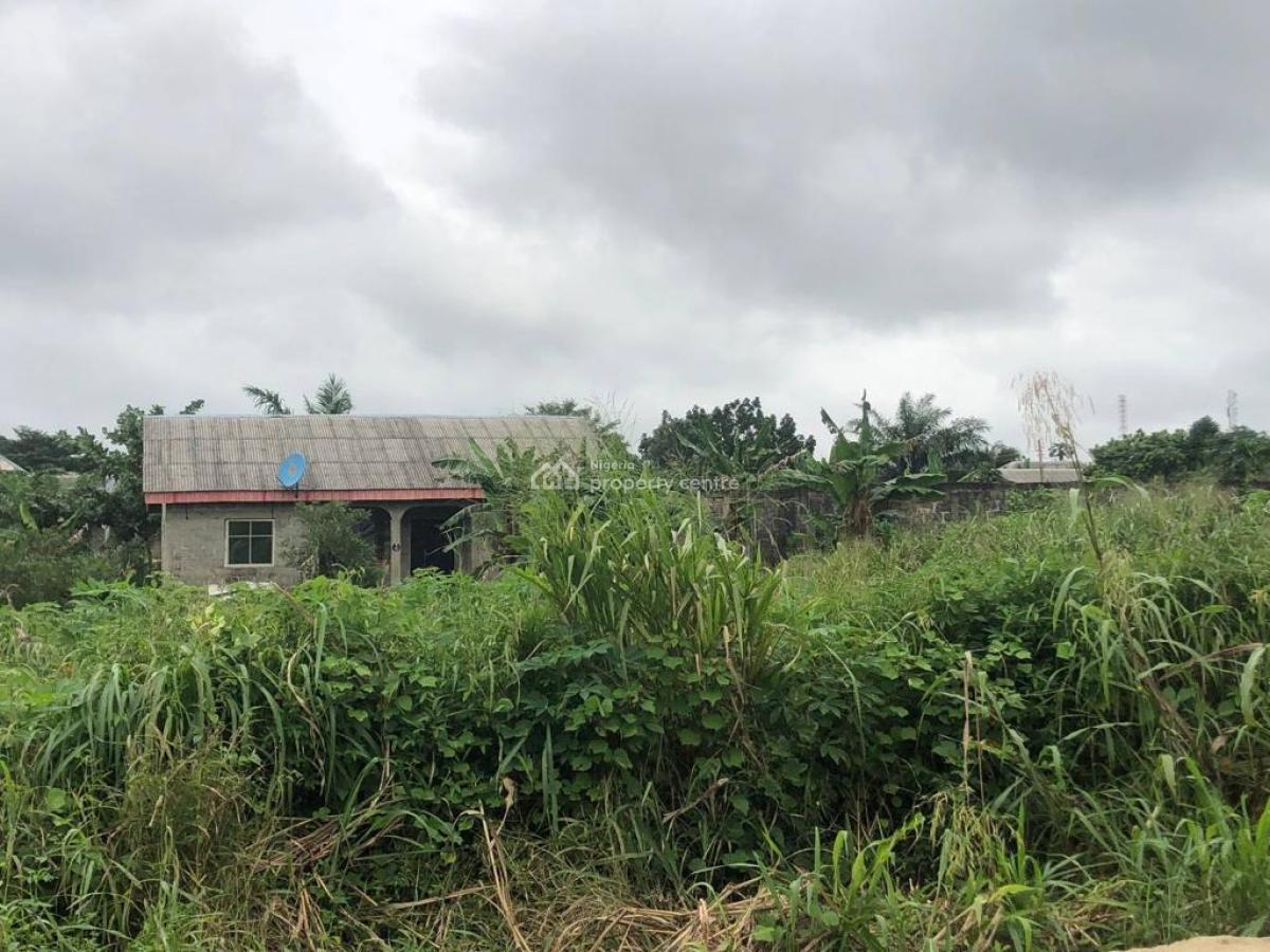 3 Bedroom Bungalow Roofed Not Plastered on One Plot and Quarter Dry La, at Ikoga, Muwo Badagry, Lagos State.  Good Access Road, Badagry, Lagos, Detached Bungalow for Sale