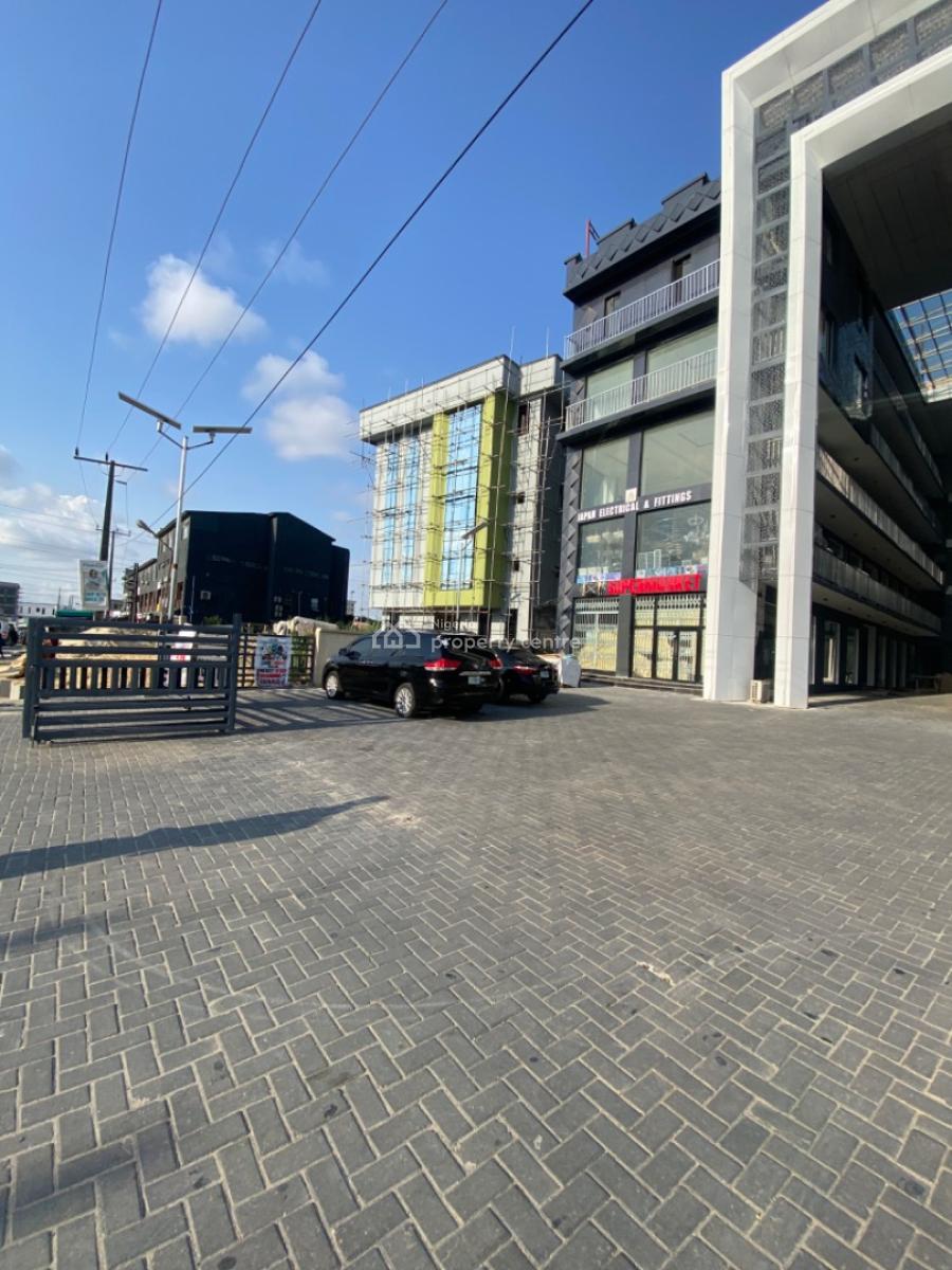 Bran New 32 Square Meter Office Space/shop First Floor, Orchid Road Lekki /major Road /by Express Way, Lekki Phase 2, Lekki, Lagos, Plaza / Complex / Mall for Rent