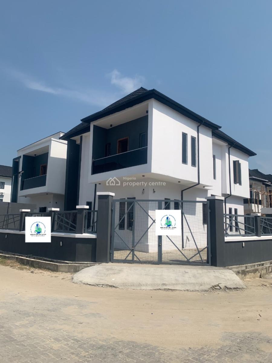 Newly Built 5 Bedroom Fully Detached Duplex with Bq, Ajah, Lagos, Detached Duplex for Rent