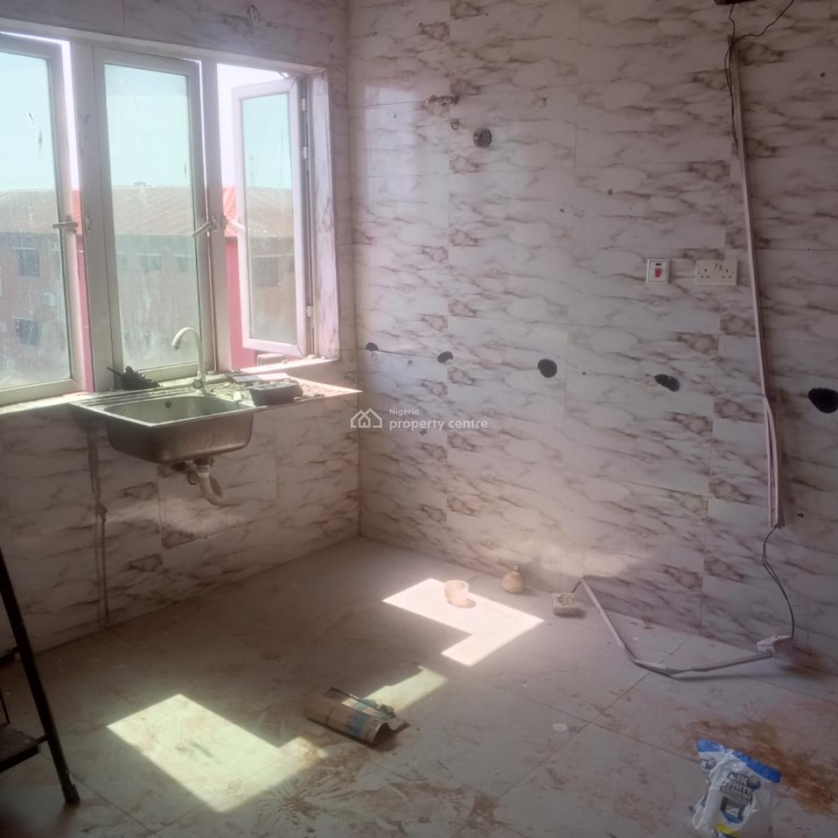 Facing The Road 2 Bedroom Apt Suitable for Residential and Office Use, Badore, Ajah, Lagos, Flat / Apartment for Rent