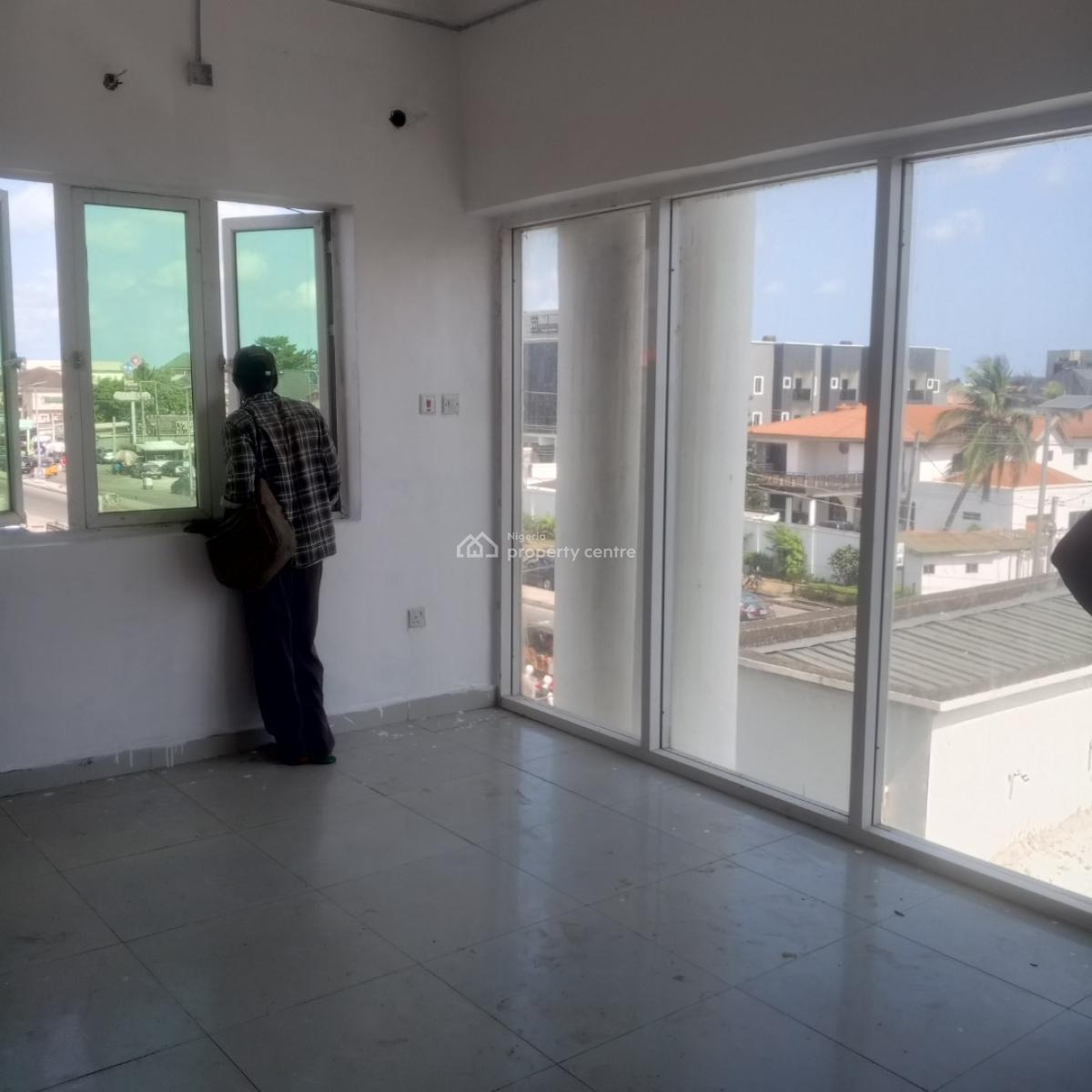 Facing The Road 2 Bedroom Apt Suitable for Residential and Office Use, Badore, Ajah, Lagos, Flat / Apartment for Rent