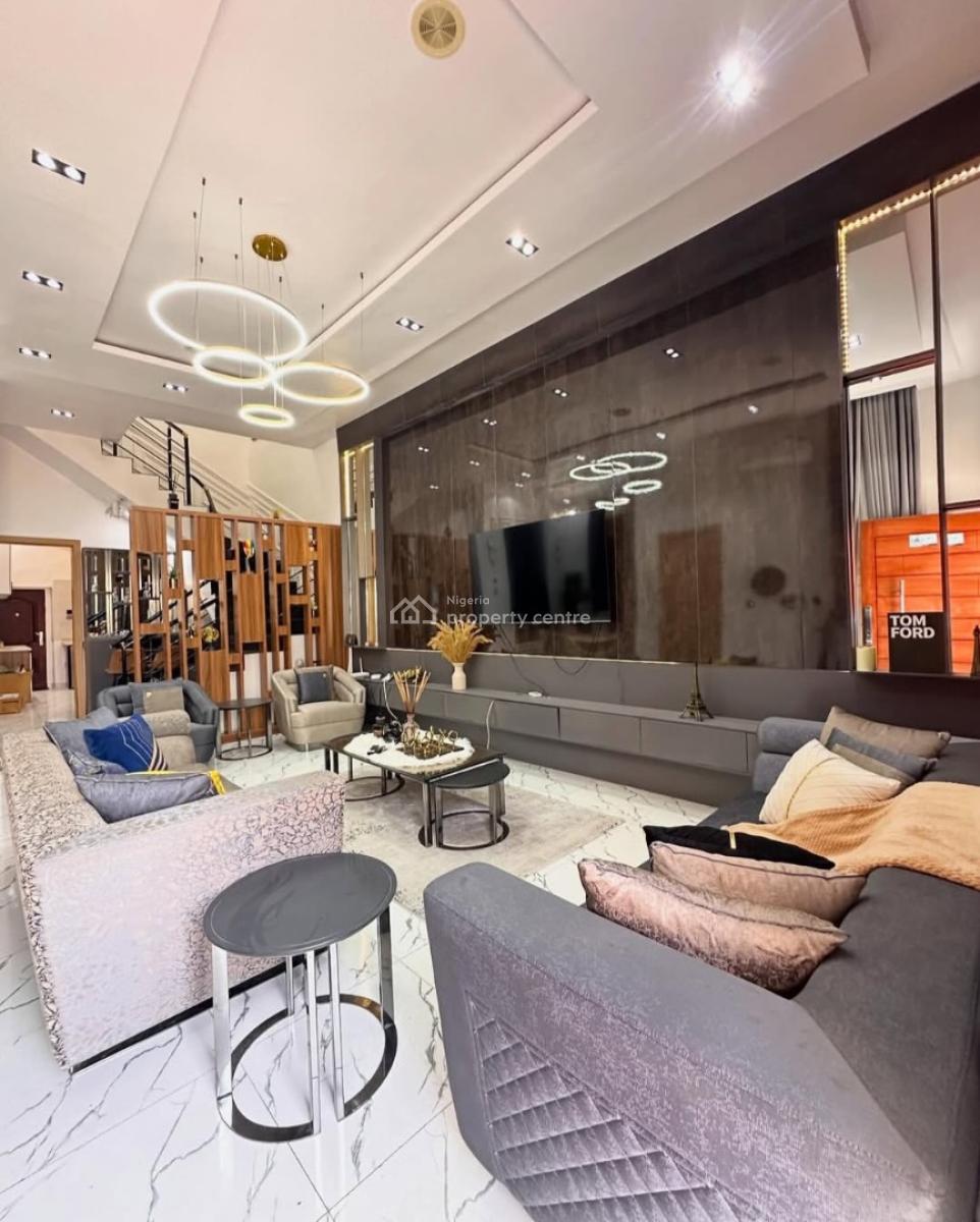 4-bed Furnished Detached House, Orchid Road, Lekki, Lagos, Lekki, Lagos, Semi-detached Duplex for Rent