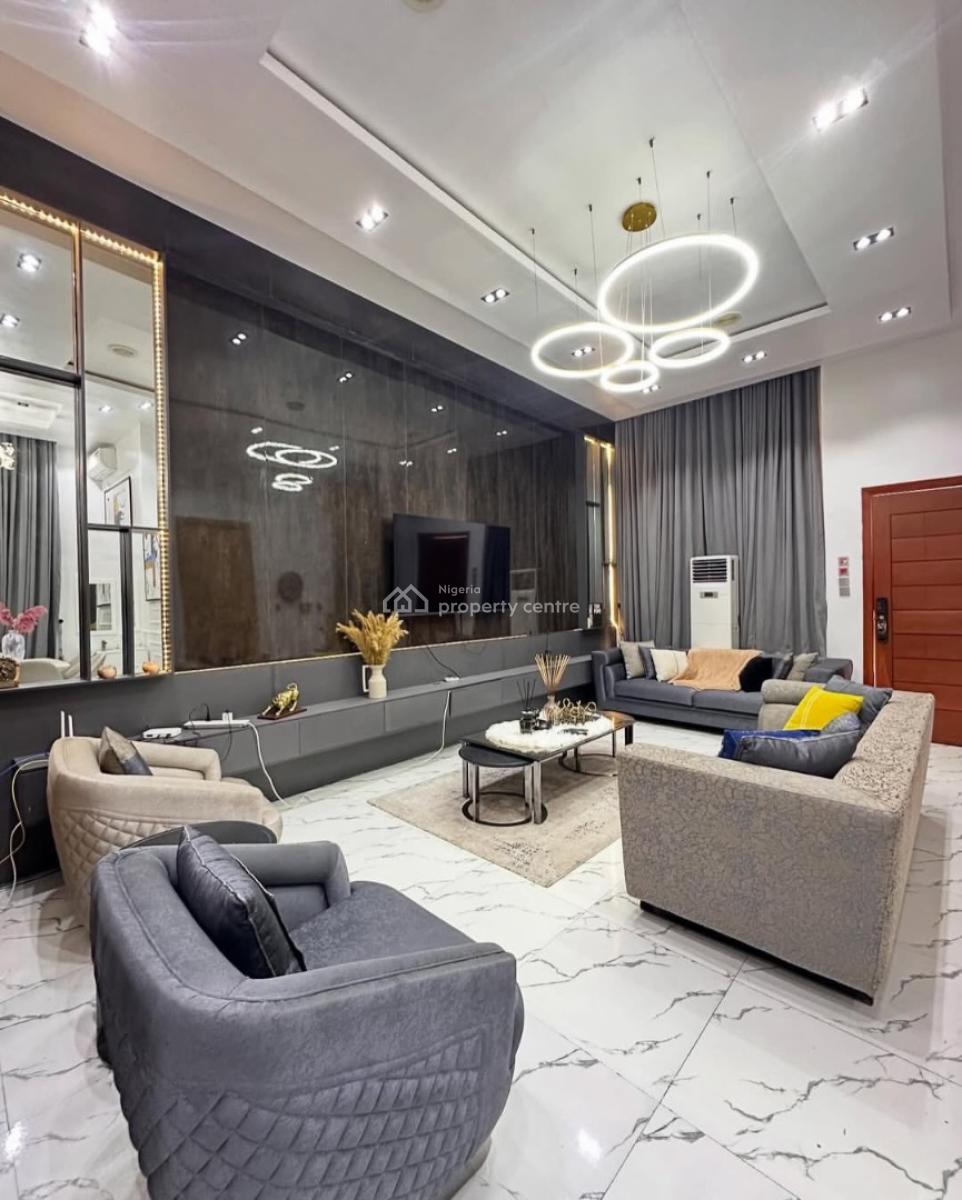 4-bed Furnished Detached House, Orchid Road, Lekki, Lagos, Lekki, Lagos, Semi-detached Duplex for Rent