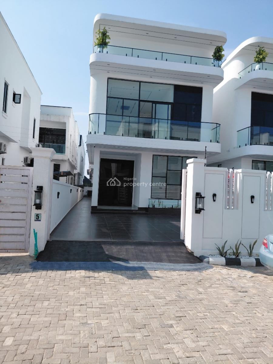 Luxury 5 Bedroom Detached Duplex, By Second Toll-gate, Lekki, Lagos, Detached Duplex for Sale